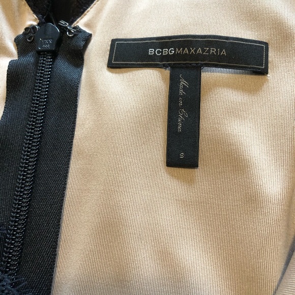 BCBG Willa Black Lace Dress - Picture 4 of 7